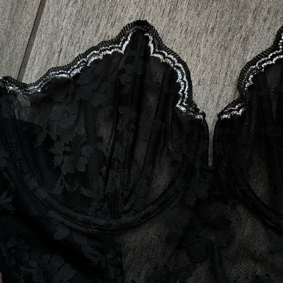 Boned strapless bustier - Picture 5 of 5